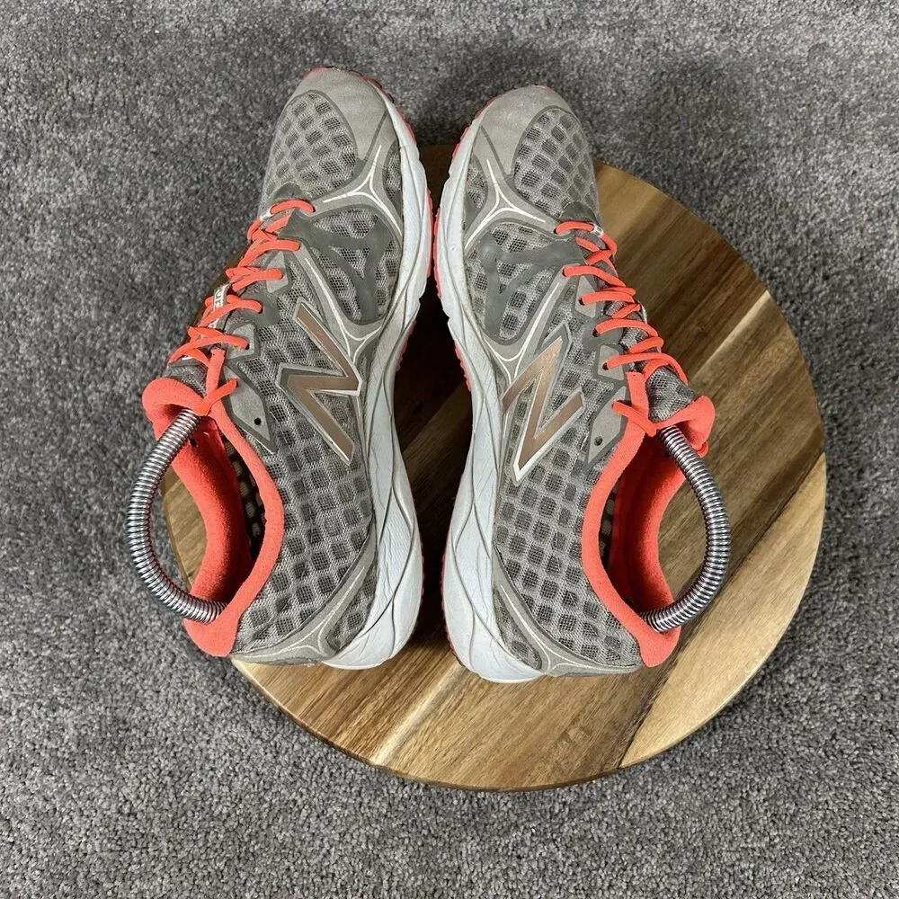 New Balance W1400GC2 Women’s Sz 9.5 Gray Coral Athletic Trail Running Shoes Used